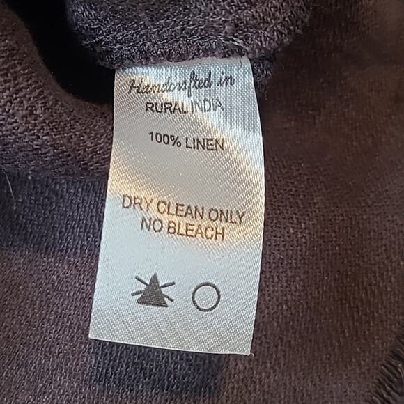 Laura Siegel linen lagenlook midi dress - Picture 6 of 8